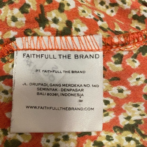 Faithful The Brand Floral Wrap Dress - Picture 9 of 14